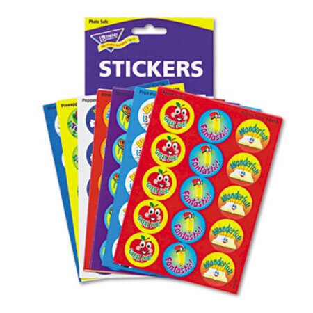 Picture of Stinky Stickers Variety Pack, Positive Words, Assorted Colors, 300/PackTEP-T6480