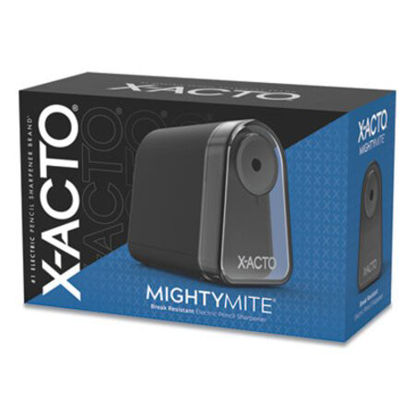 Picture of Model 19501 Mighty Mite Home Office Electric Pencil Sharpener, AC-Powered, 3.5 x 5.5 x 4.5, Black/Gray/SmokeEPI-19501X