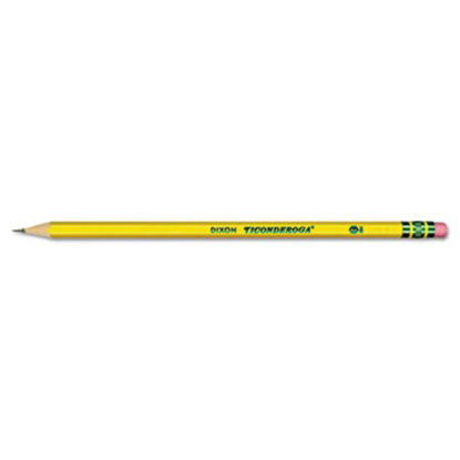 Picture of Pencils, HB (#2), Black Lead, Yellow Barrel, DozenDIX-13882