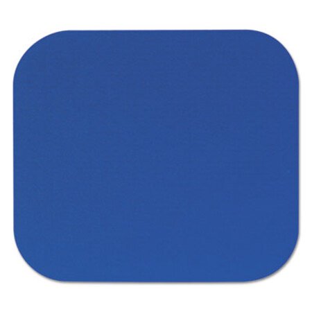 Picture of Polyester Mouse Pad, Nonskid Rubber Base, 9 x 8, BlueFEL-58021