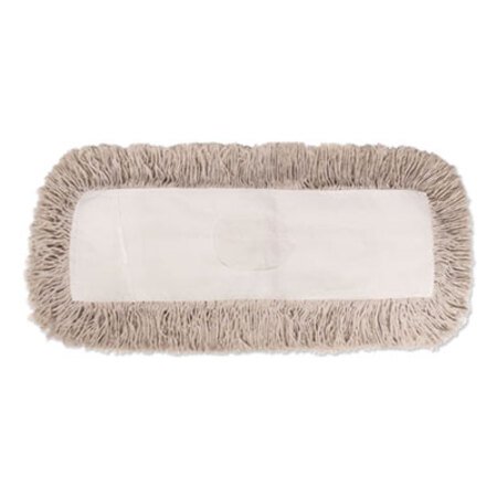 Picture of Industrial Dust Mop Head, Hygrade Cotton, 18w x 5d, WhiteBWK-1318