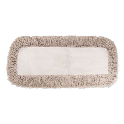 Picture of Industrial Dust Mop Head, Hygrade Cotton, 18w x 5d, WhiteBWK-1318