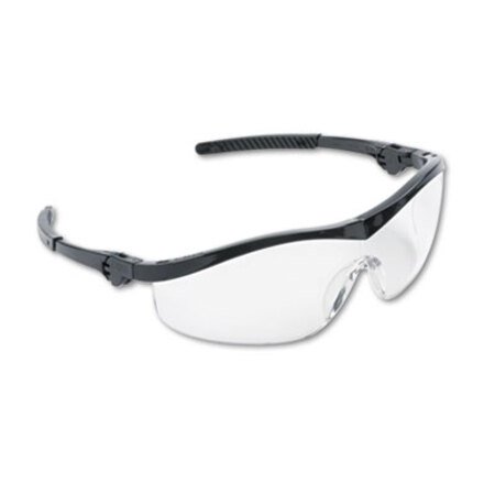 Picture of Storm Wraparound Safety Glasses, Black Nylon Frame, Clear Lens, 12/BoxCRW-ST110