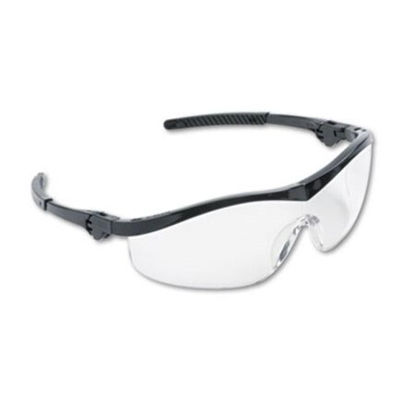 Picture of Storm Wraparound Safety Glasses, Black Nylon Frame, Clear Lens, 12/BoxCRW-ST110