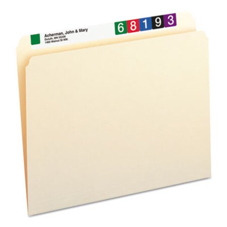 Picture of Manila File Folders, Straight Tab, Letter Size, 100/BoxSMD-10300