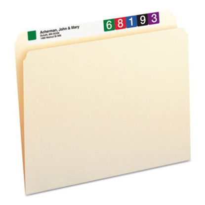 Picture of Manila File Folders, Straight Tab, Letter Size, 100/BoxSMD-10300