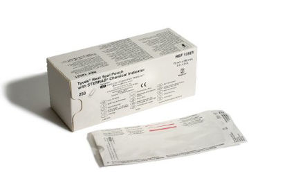Picture of Sterilization Pouch Tyvek® Gas Plasma 3 X 8 Inch Transparent / White Heat Seal Tyvek® Material12521