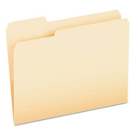 Picture of CutLess File Folders, 1/3-Cut Tabs, Letter Size, Manila, 100/BoxPFX-48420