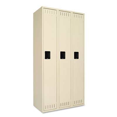 Picture of Single Tier Locker, Three Units36w x 18d x 72h, SandTNN-STS121872CSD