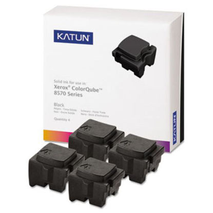 Picture of Compatible 108R00930 High-Yield Solid Ink Stick, 8,600 Page-Yield, Black, 4/BoxKAT-39403