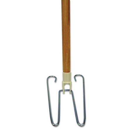 Picture of Wedge Dust Mop Head Frame/Natural Wood Handle, 15/16" Dia. x 48" LongBWK-1492