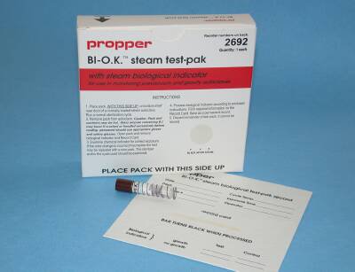 Picture of BI-O.K.™ Sterilization Biological Indicator Pack Steam26920500