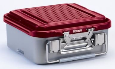 Picture of Sterilization Container Genesis® 4 X 11 X 12 InchCD1-4B-RED