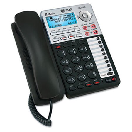 Picture of ML17939 Two-Line Speakerphone with Caller ID and Digital Answering SystemATT-ML17939