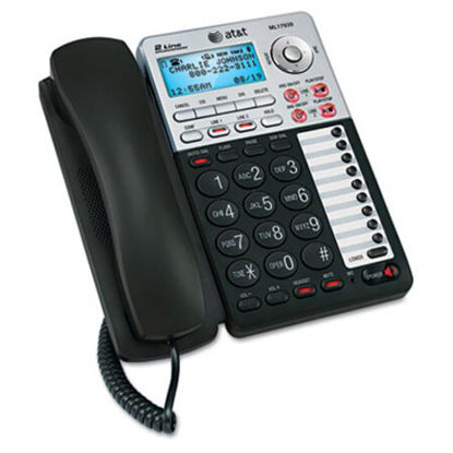Picture of ML17939 Two-Line Speakerphone with Caller ID and Digital Answering SystemATT-ML17939