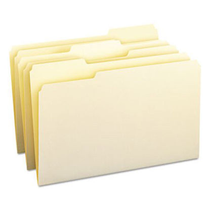 Picture of Manila File Folders, 1/3-Cut Tabs, Legal Size, 100/BoxSMD-15330