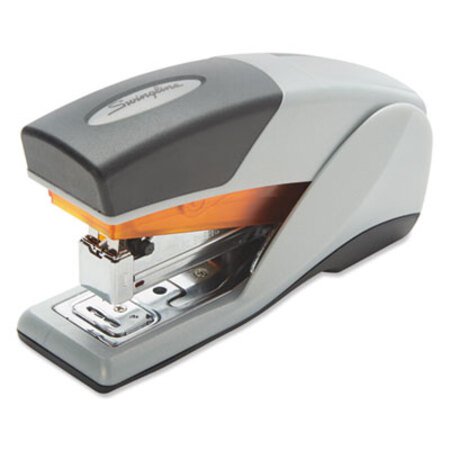 Picture of Optima 25 Reduced Effort Compact Stapler, 25-Sheet Capacity, Gray/OrangeSWI-66412