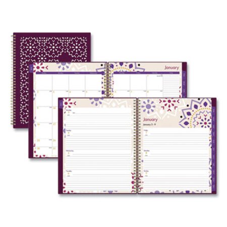 Picture of Stencil Cover Weekly/Monthly Planner, 11 x 8.5, Gili, 2022BLS-117889