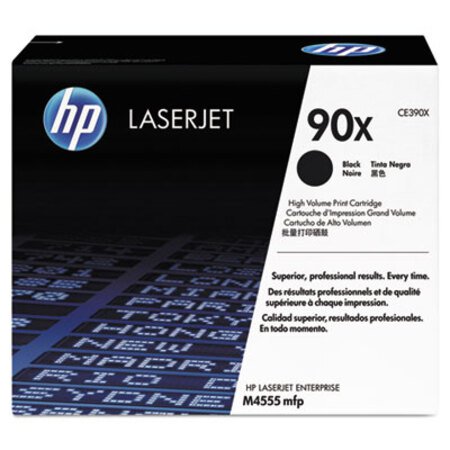 Picture of HP 90X, (CE390X) High-Yield Black Original LaserJet Toner CartridgeHEW-CE390X