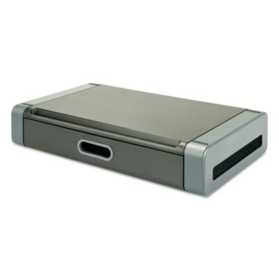 Picture of Monitor Riser, 19" x 11" x 4", Black/Gray, Supports 20 lbsKTK-MS760