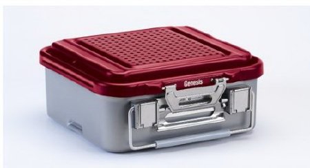 Picture of Sterilization Container Genesis® 4 X 8 X 12 InchCD0-4C-RED
