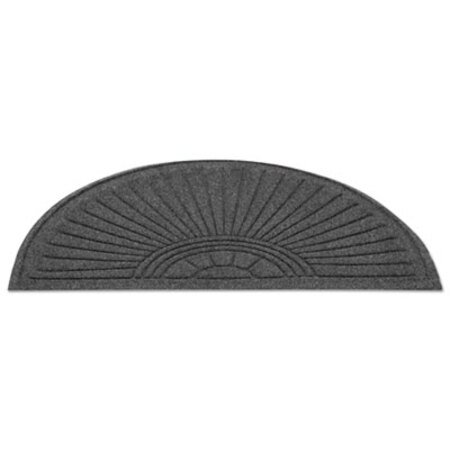 Picture of EcoGuard Diamond Floor Mat, Fan Only, 24 x 36, CharcoalMLL-EGDFAN020304