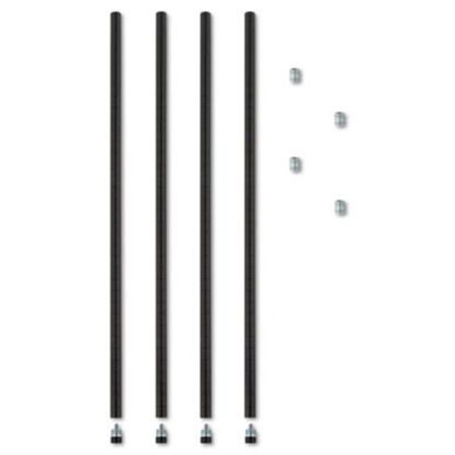 Picture of Stackable Posts For Wire Shelving, 36 "High, Black, 4/PackALE-SW59PO36BL