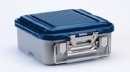 Picture of Sterilization Container Genesis® 6 X 12 X 23 InchCD3-6B-BLUE