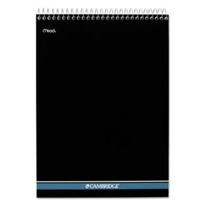 Picture of Stiff-Back Wire Bound Notebook, 1 Subject, Wide/Legal Rule, White/Blue Cover, 8.5 x 11.5, 70 SheetsMEA-59006