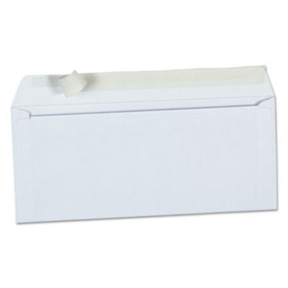 Picture of Peel Seal Strip Business Envelope, #9, Square Flap, Self-Adhesive Closure, 3.88 x 8.88, White, 500/BoxUNV-36001