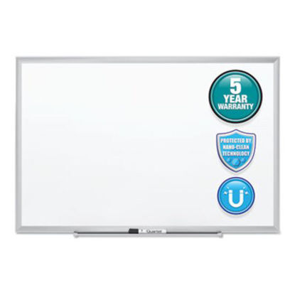 Picture of Classic Series Nano-Clean Dry Erase Board, 24 x 18, Silver FrameQRT-SM531