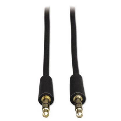Picture of 3.5mm Mini Stereo Audio Cable for Microphones/Speakers/Headphones (M/M), 6 ft.TRP-P312006