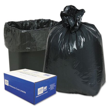 Picture of Linear Low-Density Can Liners, 16 gal, 0.6 mil, 24" x 33", Black, 500/CartonWBI-243115B
