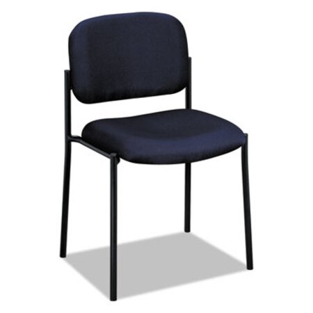 Picture of VL606 Stacking Guest Chair without Arms, Supports Up to 250 lb, Navy Seat/Back, Black BaseBSX-VL606VA90