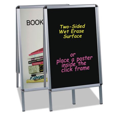 Picture of Wet Erase Board, 27x34, Black, Aluminum FrameBVC-DKT30505072