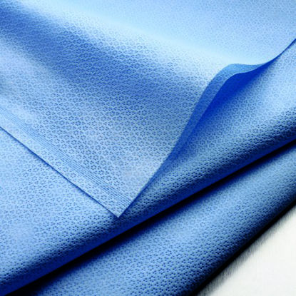 Picture of ONE-STEP* H300 Sterilization Wrap Medium Blue 36 X 36 Inch Dual Layer SMS Polypropylene Steam / EO Gas / Hydrogen Peroxide12836