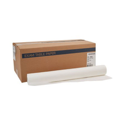 Picture of Table Paper McKesson 21 Inch White Crepe18-1004