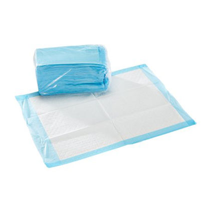 Picture of Procedure Underpad McKesson 17 W X 24 L Inch Blue NonSterile16-16650