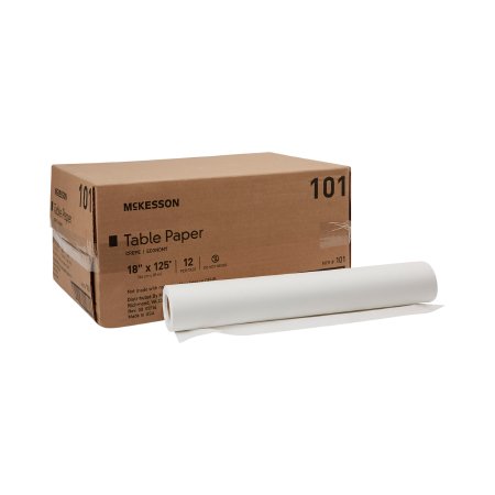 Picture of Table Paper McKesson 18 Inch White Crepe101