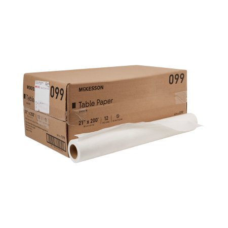 Picture of Table Paper McKesson 21 Inch White Smooth099