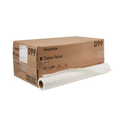 Picture of Table Paper McKesson 21 Inch White Smooth099