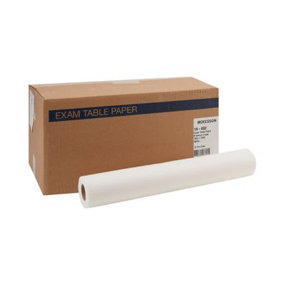 Picture of Table Paper McKesson 18 Inch White Crepe18-802