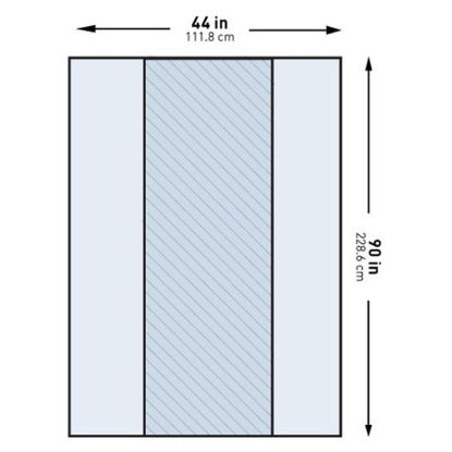 Picture of Table Drape McKesson 44 X 90 Inch Back Table16-I80-13310-S
