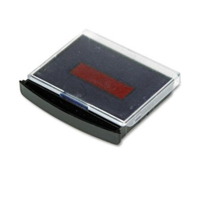 Picture of Replacement Ink Pad for 2000 PLUS Two-Color Word Daters, Blue/RedCOS-061961