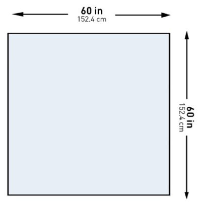 Picture of General Purpose Drape McKesson Medium Drape Sheet 60 W X 60 L Inch Sterile16-I80-12402-S