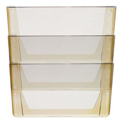 Picture of Wall File, Legal 16 x 14, Three Pocket, SmokeSTX-70247U06C