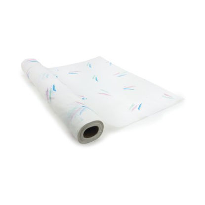 Picture of Table Paper McKesson 18 Inch Print (Brush Strokes) Crepe18-6190