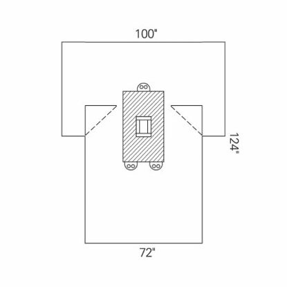 Picture of Abdominal Drape Laparotomy Drape 100 W X 72 W X 124 L Inch Sterile89228