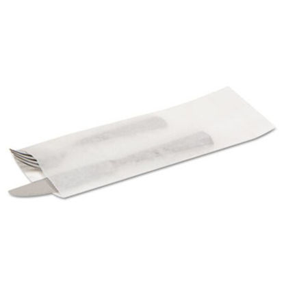 Picture of Silverware Bags, 2.25" x 10", White, 2,000/CartonBGC-300039