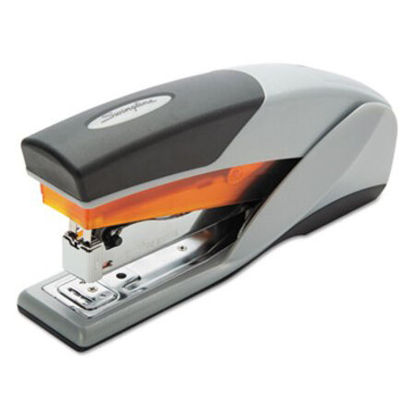 Picture of Optima 25 Reduced Effort Stapler, 25-Sheet Capacity, Gray/OrangeSWI-66402